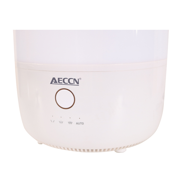 AECCN ODM OEM 25W 3L Panel táctil Pantalla LCD Tanque de agua grande Humidificador ultrasónico de niebla fría Eco-friend