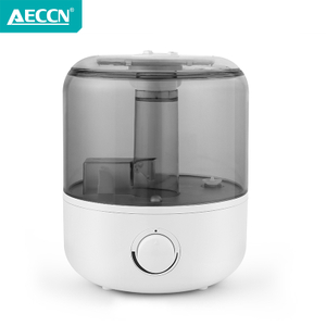 AECCN HYB-84A Dispositivo de algodón de aromaterapia de 3,5 L filtro de cerámica extraíble niebla de 360 ​​grados luz nocturna purificador de aire humidificador difusor